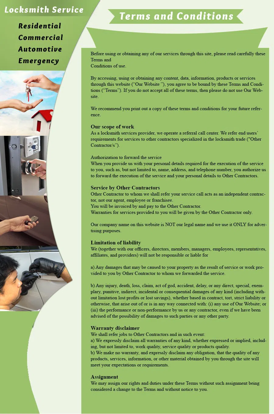 Willow Grove PA Locksmith Store Willow Grove, PA 215-892-1706 - terms-and-condition-c-22